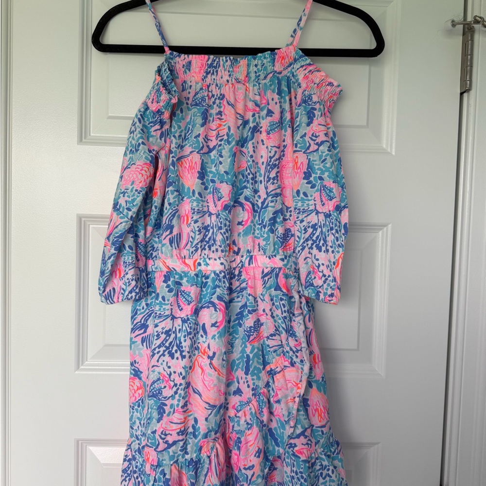 Lilly Pulitzer off the shoulder dress
